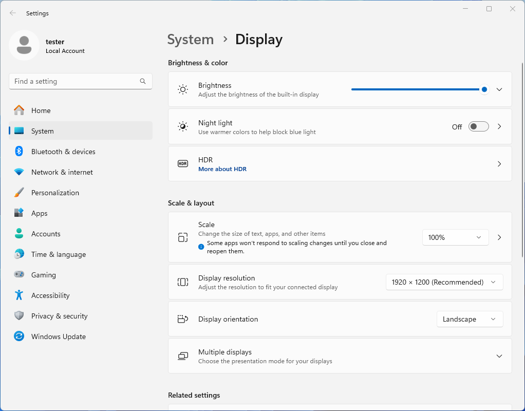 ACEMAGIC RX16 Display ACEMAGIC RX16 Display