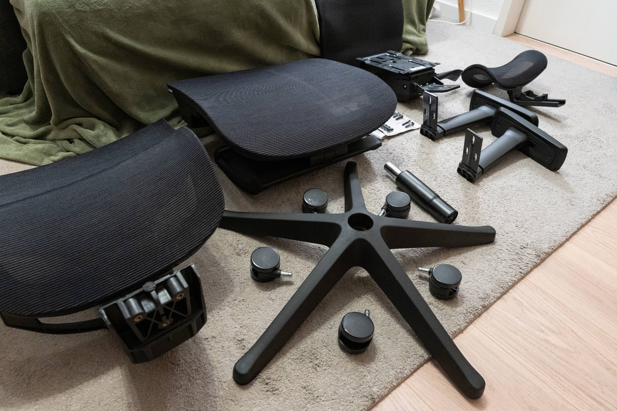 Flexispot C7 Übersicht der Einzelteile Flexispot C7 Übersicht der Einzelteile