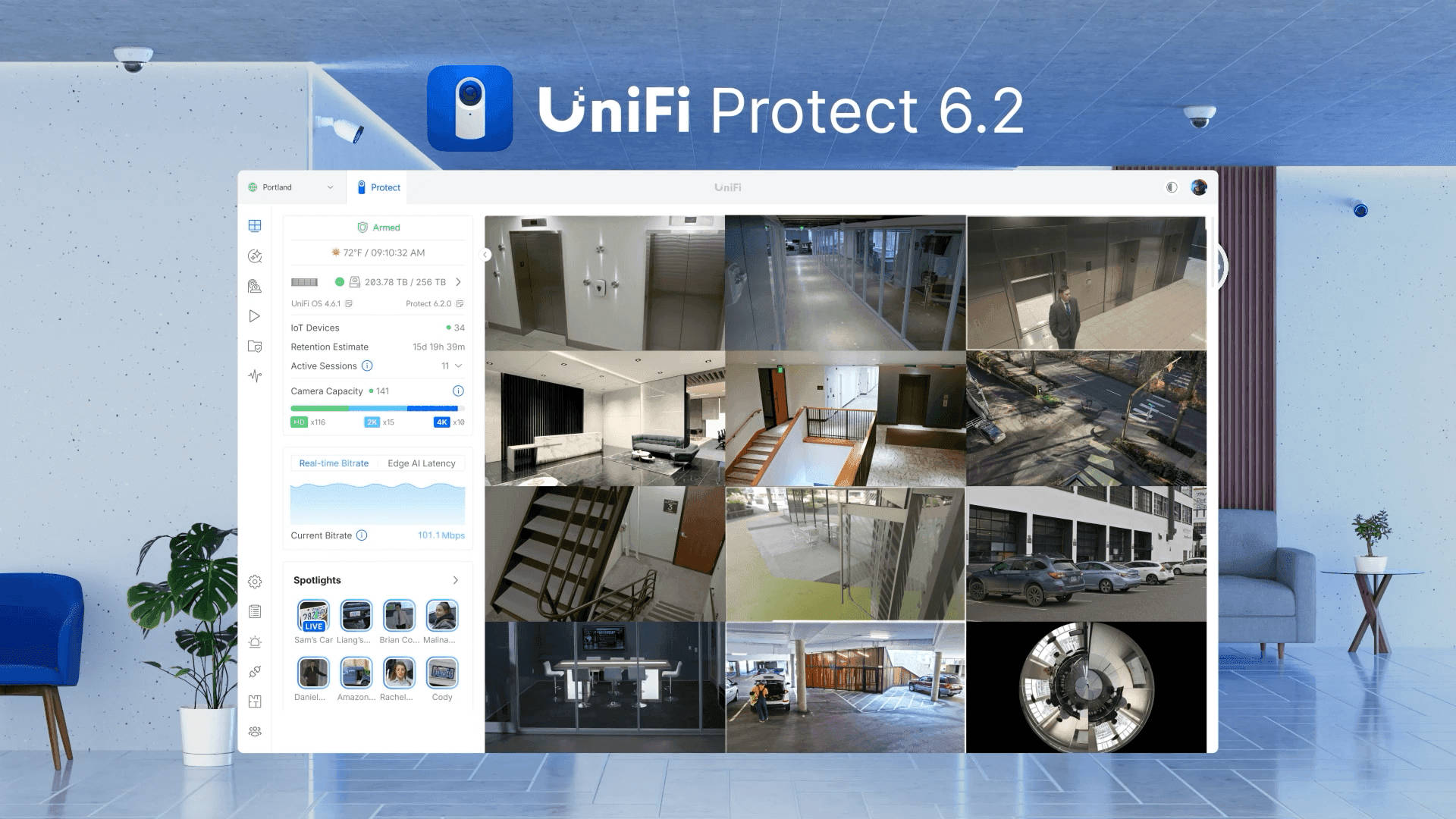 Protect 6.2 Release  Bild © Ubiquiti