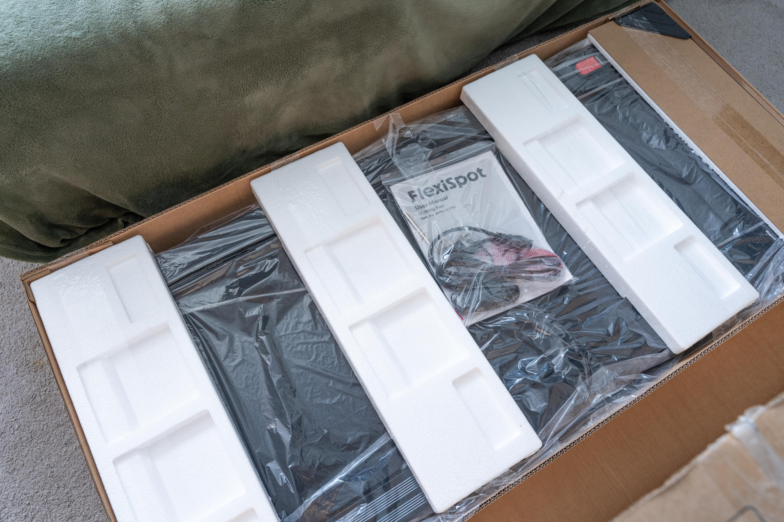 FlexiSpot MotionX Verpackung Innen FlexiSpot MotionX Verpackung Innen