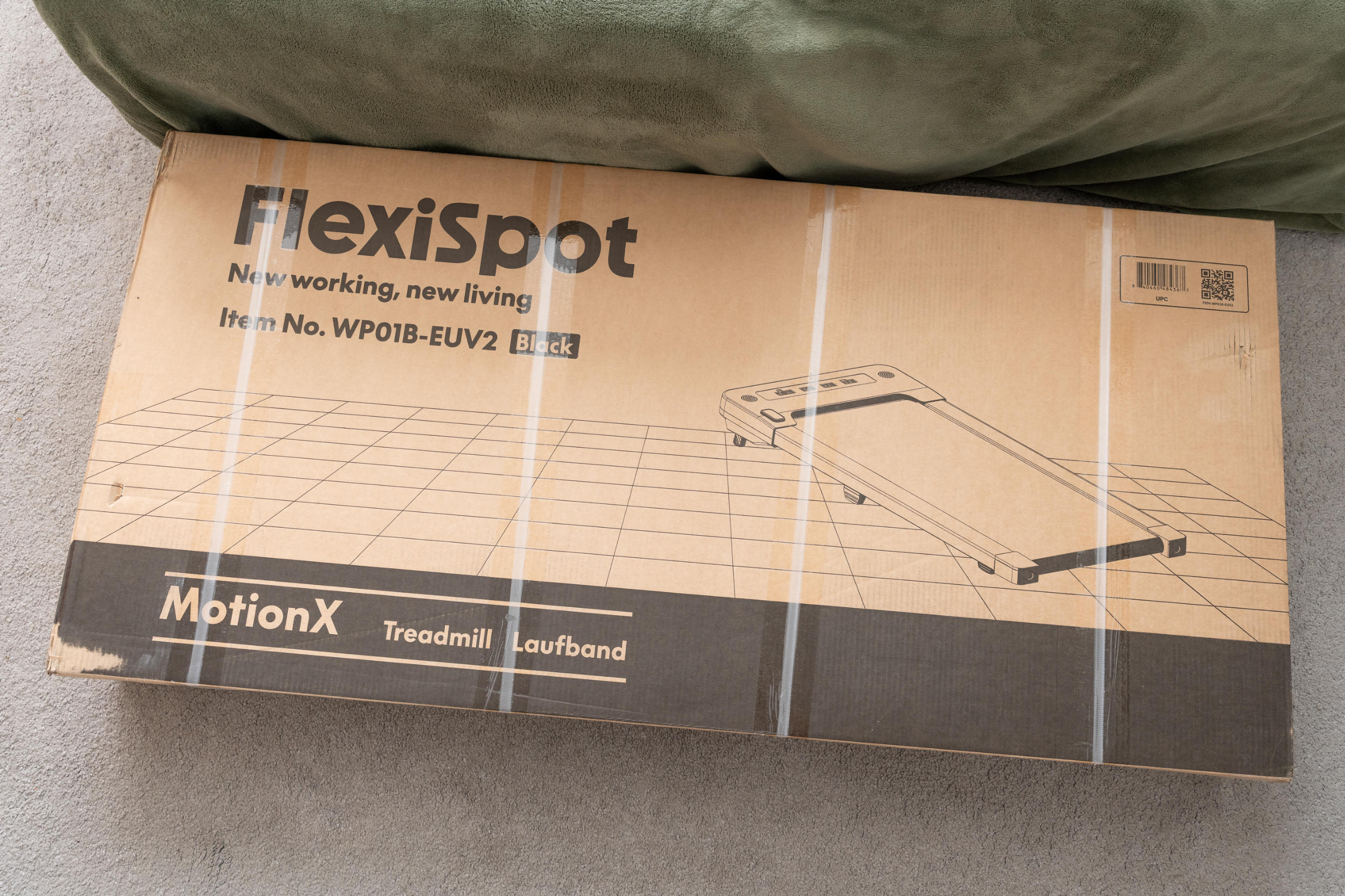 FlexiSpot MotionX Verpackung FlexiSpot MotionX Verpackung