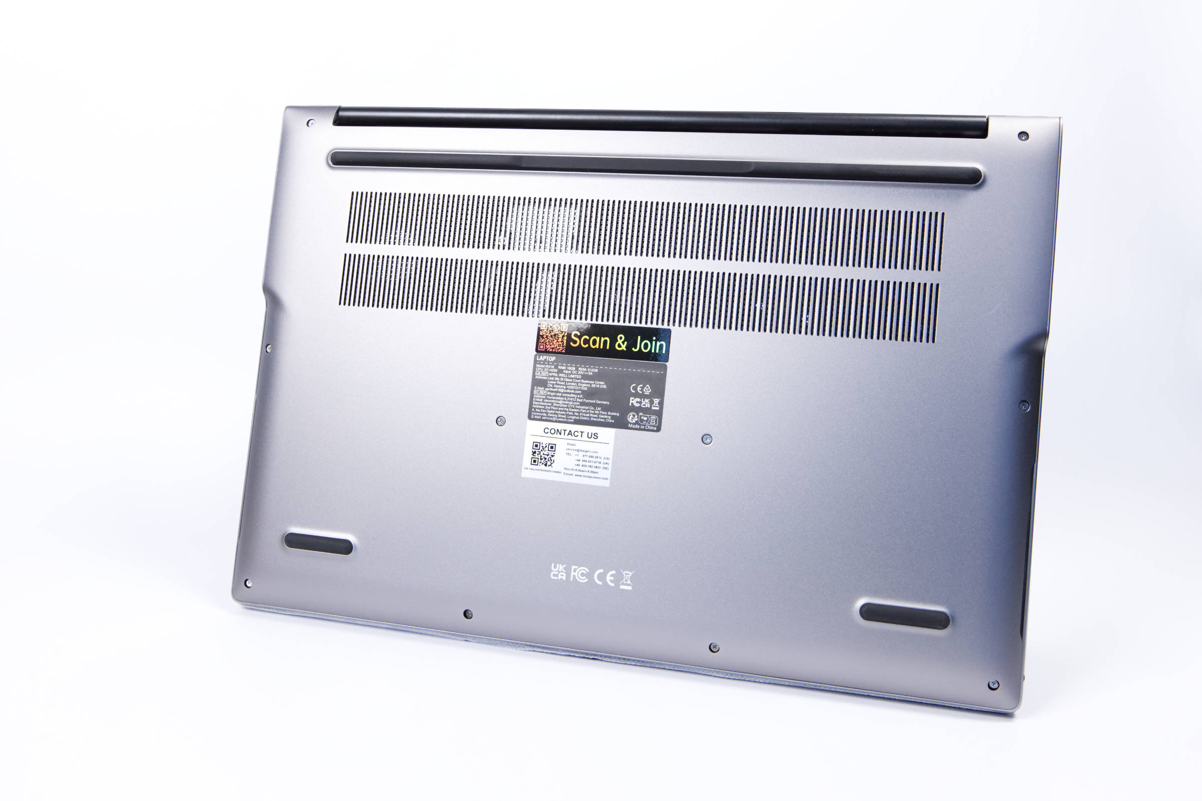 ACEMAGIC RX16 Unterseite ACEMAGIC RX16 Unterseite