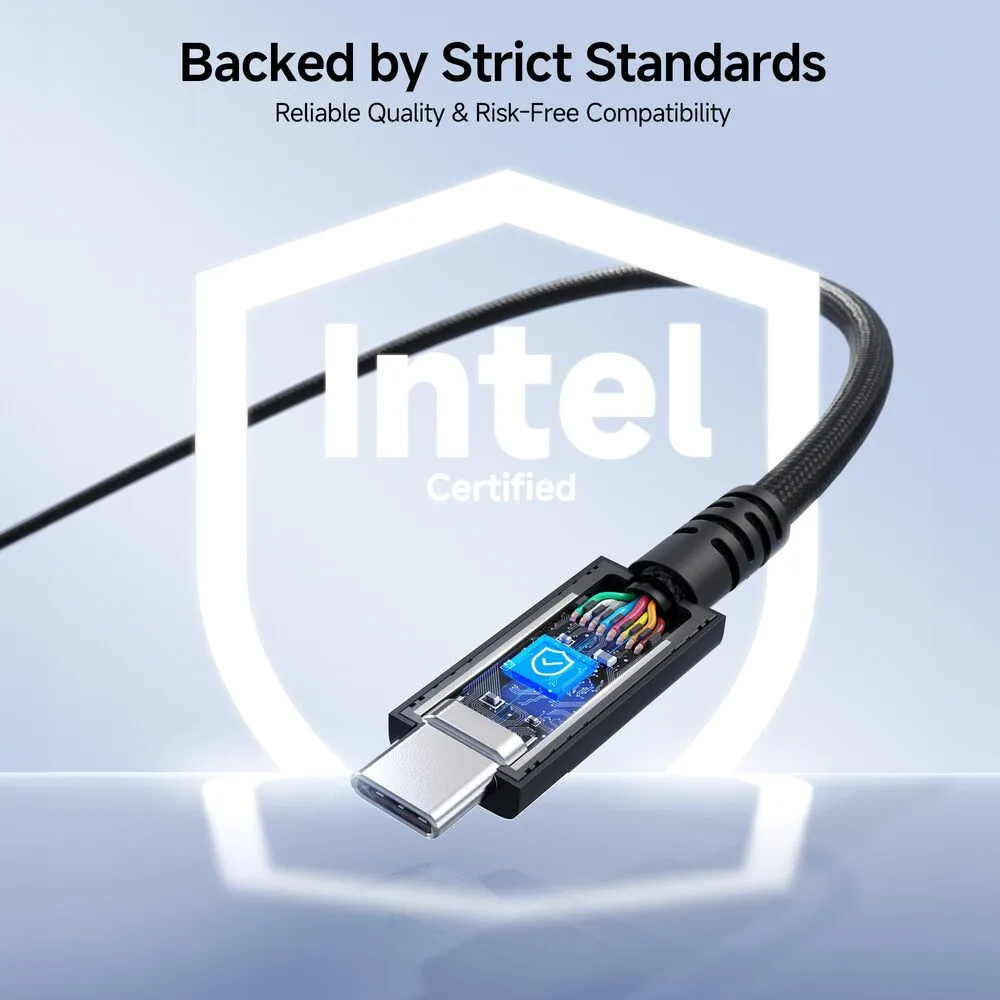 Thunderbolt 5 aktives Kabel Chip