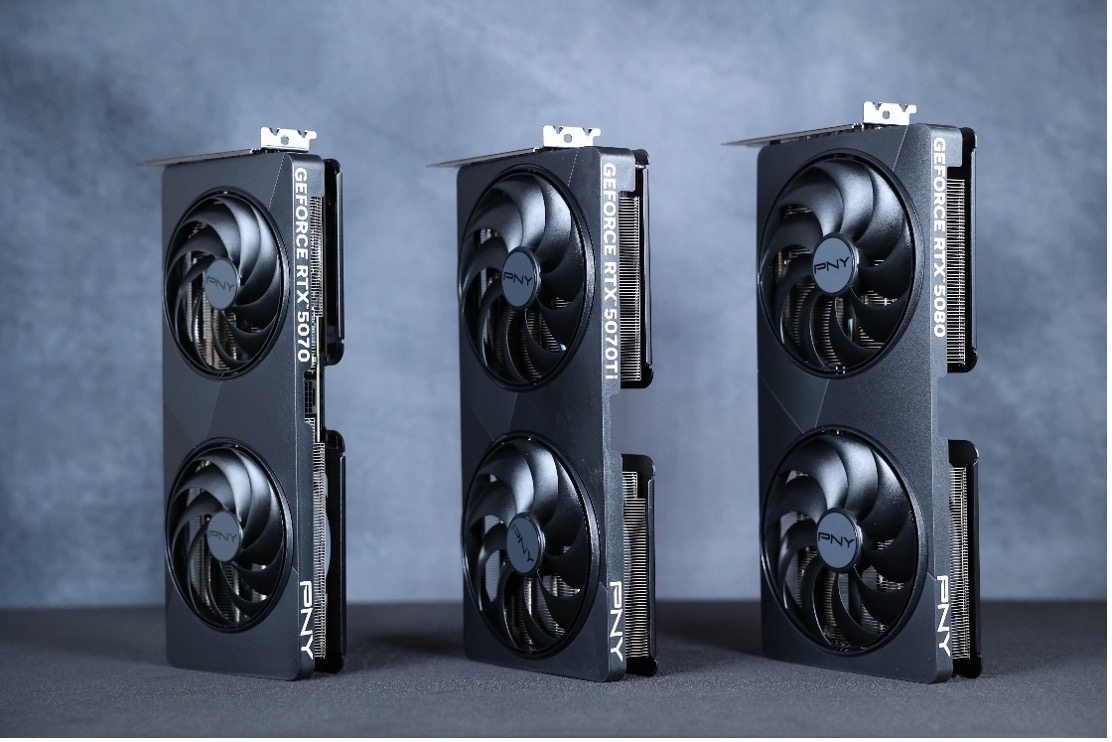 PNY GeForce RTX 50 Slim Grafikkarten PNY GeForce RTX 50 Slim Grafikkarten