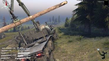 Spintires Review (Kran im Einsatz)