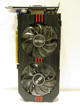 ASUS Nvidia GeForce GTX 750ti OC (Front Ansicht)