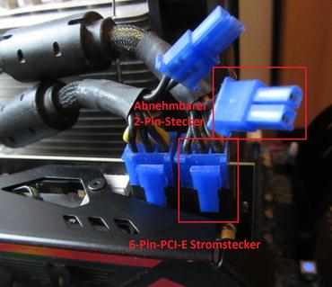 PCI-E Stromstecker (Grafikkarte)