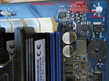 Lüfteranschluss auf Mainboard (FAN Connector)