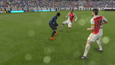 FIFA 16 Cavani beim Dribbling