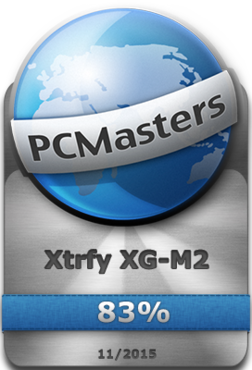 Xtrfy XG-M2 Auszeichnung