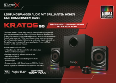 Sound BlasterX S5 Kratos