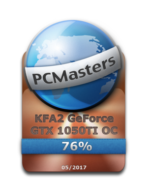 KFA2 GeForce GTX 1050TI OC Award