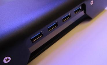 Sharkoon Aluminum Monitor Stand PRO schwarz USB Hub