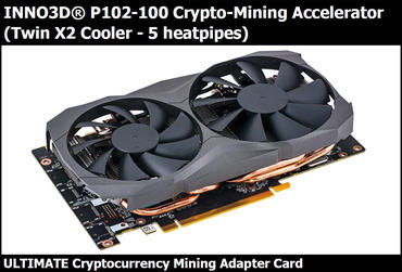 Nvidia GTX 1080 TI Mining Grafikkarte von Inno3D