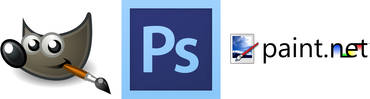 GIMP Photoshop Paint Banner PCM