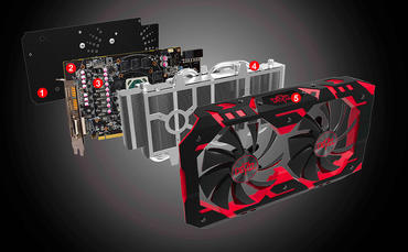 PowerColor Radeon RX 590 Red Devil Kühler