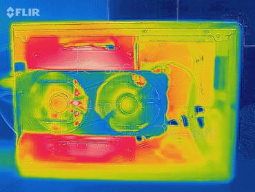  KFA2 GeForce RTX 2060 [1-Click OC]  Wärmebildaufnahme