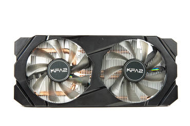 KFA2 GeForce RTX 2060 1-Click-OC Testbericht Dual-Lüfter