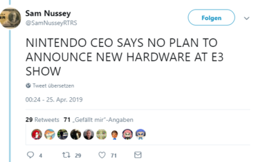 Keine Nintendo Hardware auf der E3 2019