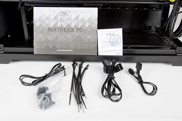  DeepCool Matrexx 70 3F Lieferumfang