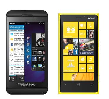 Windows Phone: Vor Blackberry auf dem dritten Platz?