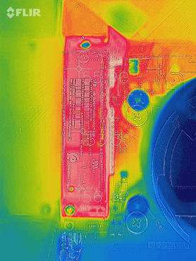 Western Digital WD_BLACK SN850 Wärmebildaufnahmen