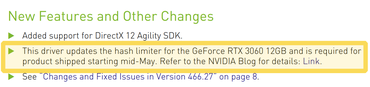 Neue GeForce RTX 3060 mit Cryptomining-Limiter ab Mitte Mai