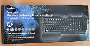 Nedis Mechanische Gaming-Tastatur Verpackung