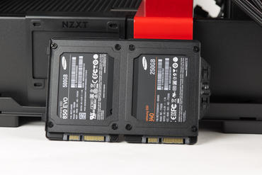 NZXT H210i SSDs