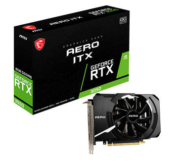 MSI RTX 3050 AeroITX