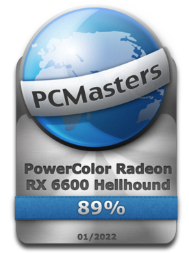 PowerColor Radeon RX 6600 Hellhound Award