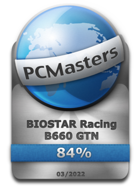 BIOSTAR Racing B660 GTN Award
