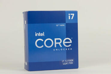 Intel Core i7-12700K Verpackung