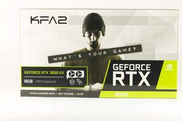 KFA2 GeForce RTX 3050 EX Verpackung