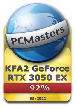 KFA2 GeForce RTX 3050 EX Award