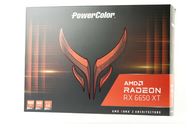 PowerColor Radeon RX 6650 XT Red Devil Verpackung