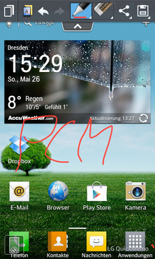 LG Optimus G Screenshot