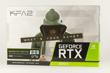 KFA2 GeForce RTX 3070 Ti EX Verpackung