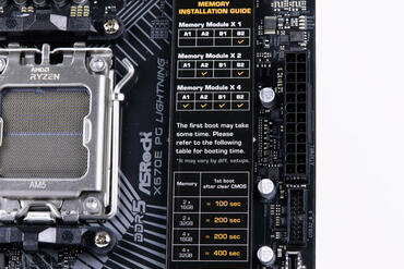 ASRock X670E PG Lightning DDR5-Speicher