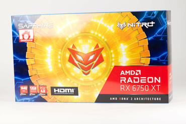 Sapphire Radeon RX 6750 XT Nitro+ Verpackung