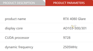 NVIDIA wird GeForce RTX 4080 mit AD103-301-Chip
