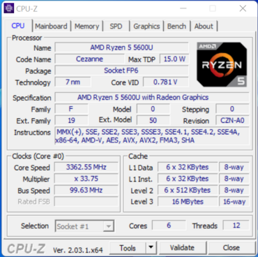 ACE Magician AMR5 - Performance Modus