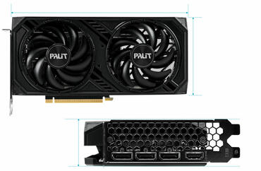 GeForce RTX 4060 Ti -RTX 4060 Dual Grafikkarte