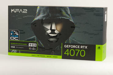 KFA2 GeForce RTX 4070 EX Gamer Verpackung
