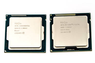 Intel Haswell (li) im Vergleich mit Ivy Bridge (re)