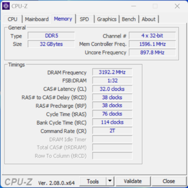 Intel Core i5-13400F CPUZ