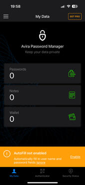 Avira Password Manager Free iOS