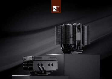 Noctua NH-D9L und NH-L9x65 als schicke chromax.black erhältlich