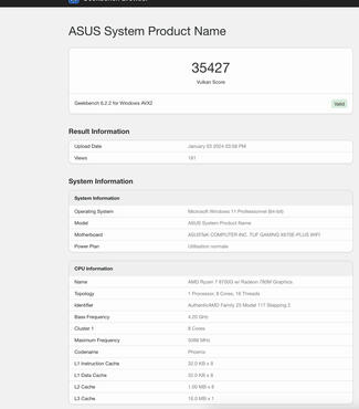 Ryzen 7 8700G APU Benchmarks geleakt