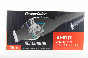 PowerColor Radeon RX 7900 GRE Hellhound - Verpackung